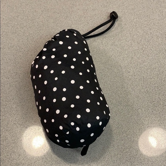 Uniqlo polka dot Parka black and white size L - Picture 4 of 4